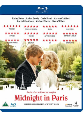 Midnight in Paris (2011) (Blu-ray) NY/Uåbnet